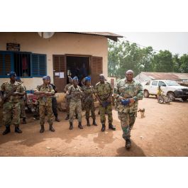 ImagesDéfense Le lieutenant colonel Guy Bertrand Damango directeur