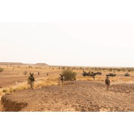 ImagesDéfense Des soldats maliens sécurisent le périmètre d action