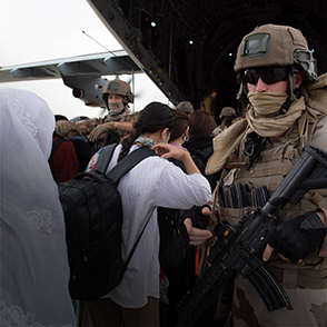 Evacuation de ressortissants afghans à Kaboul
