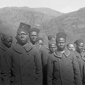 Tirailleurs sénégalais pendant la Grande Guerre