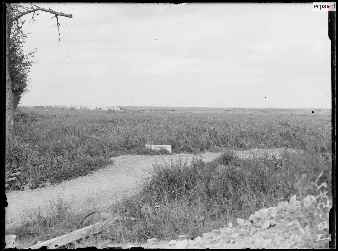Plaine de Lens, vue du Petit-Vimy. [légende d'origine]
