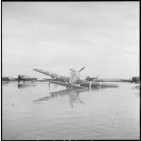 Dégâts causés par une inondation. [Description en cours]