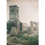 Eglise en ruine. [légende d'origine]