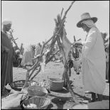 Scène de marché. [Description en cours]