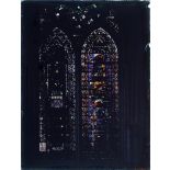 [Toul. Un vitrail de l'église Saint-Gengoult.]