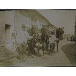 19. Les attelages du 3e Bataillon. [légende d'origine]