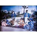 Famille mauresque, résidence de Casablanca. [légende d'origine]