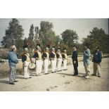 Mise en scène des gardes républicains (?). [légende d'origine]