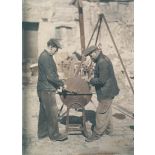 Reims. Ouvriers du Comptoir de l'Industrie. [légende d'origine]