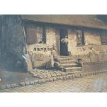 Le Chatelain. Vieille maison route de Noyon [légende d'origine]