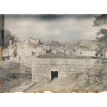 [Quartier d'une ville avec fortifications.]