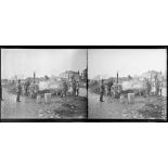 Ansauville (Meurthe-et-Moselle), cuisine roulante américaine. [légende d'origine]