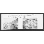 Les crêtes de l'Aiglière le 30 octobre 1918 / Les crêtes de [illisible] le 30 octobre 1918. [légende d'origine]