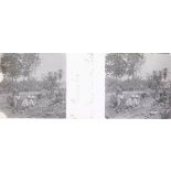 24. Bouaké. Construction du poste. [légende d'origine]