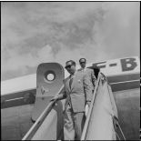 Arrivée de Pham Van Binh, le nouveau gouverneur du Nord-Vietnam, à Hanoï.