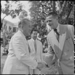 M. Tran Van Huu à l'Institut du cancer d'Hanoï.