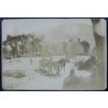 Klestina-le-Bas : un gué. [légende d'origine]