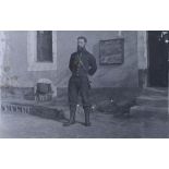 Mon ami caporal Tisserandet. [légende d'origine]