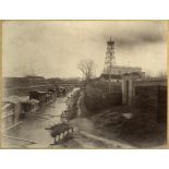 [Chine, 1887-1891. Sampans sur une rivière].
