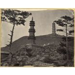 [Chine. Un temple dans la montagne].