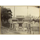 [Chine. Un temple non identifié].