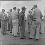 Arrivée de la mision parlementaire américaine à Hanoï.