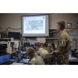 Point de situation au sein du centre opérationnel du GTD-B Bercheny sur la base de Kidal.