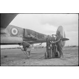Remplissage de bouteilles à oxygène.