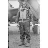 Le pilote avant de monter à bord.