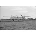 Décollage de l'avion.