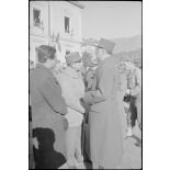 Les généraux de Lattre de Tassigny et de Gaulle à Albertville.