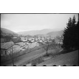 Vue générale du camp d'internement de 