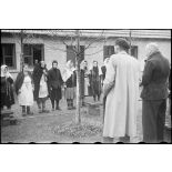 Prisonnières dans le camp d'internement de 