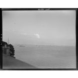 Navires alliés mouillant dans la baie de Naples avant d'appareiller pour la France en vue de l'opération Anvil-Dragoon.