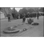 La tombe du soldat Inconnu, place de l'Etoile à Paris.