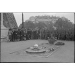 La tombe du soldat Inconnu, place de l'Etoile à Paris.