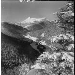 Vue d'ensemble sur le Lioran (Cantal).