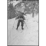 Mission de ravitaillement au centre d'entraînement en montagne du Lioran.