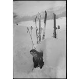 Un igloo dans les environs du centre d'entraînement en montagne du Lioran.