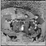 Poste isolé dans les environs du centre d'entraînement en montagne du Lioran.