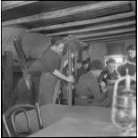 Une chambrée du centre d'entraînement en montagne du Lioran.