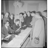 Inauguration du centre de rééducation des aveugles de guerre à Marseille.