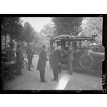 Neuilly-sur-Seine. Hôpital américain. Justin Godart à la cérémonie pour la nomination du nouveau médecin-chef. Monsieur Justin Godart. [légende d'origine]