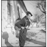 Equipement d'un éclaireur skieur du 13e BCA.