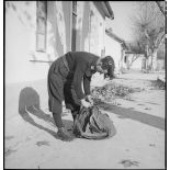 Equipement d'un éclaireur skieur du 13e BCA.