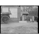 Nogent-sur-Marne. Hôpital colonial. Funérailles. Prière du muphti. [légende d'origine]
