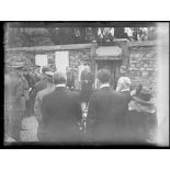 Paris. Fête de l'Independance Day. Discours sur la tombe de La Fayette. [légende d'origine]