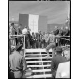 Allocution de Georges Bidault, président du CNR (conseil national de la Résistance), à l'occasion de la remise de la Croix de la Libération à la commune de Vassieux-en-Vercors.