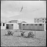 Plan général des baraquements d'un Service de formation des jeunes en Algérie (SFJA).