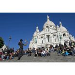 La basilique du Sacré-Coeur de Montmartre.